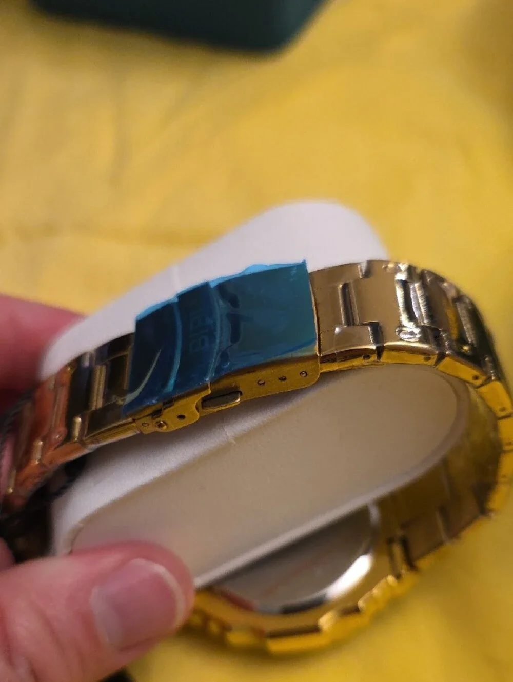 BiBi Gold and Black S-Sports Quartz Watch